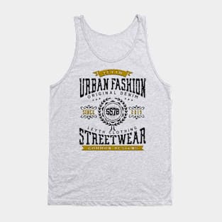 Urban Fashion Tee Tank Top